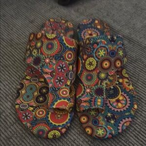 Colorful Patterned Sandals